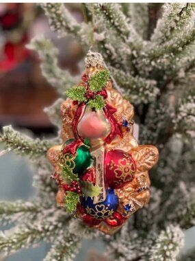 Mark Roberts Jeweled Partridge in a Pear Tree Ornament 8" Numbered New BOX